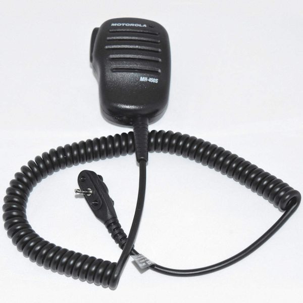 AAF53X501 - MH-450S Micrófono para altavoz con clip de solapa y 3.5mm Ear Phone Jack